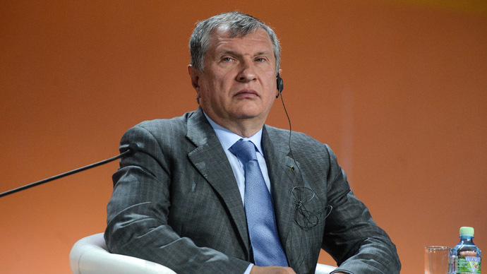 Igor Sechin, president, chairman of the management board and deputy chairman of the board of directors at OJSC Rosneft. (RIA Novosti/Vladimir Astapkovich)