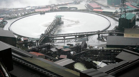 A mine in Indonesia's Papua province operated by Freeport McMoRan Copper  Gold.