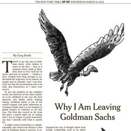 Greg Smith's Op-Ed article in The New York Times earlier this year reignited a debate over whether Wall Street was corrupted by greed and excess.