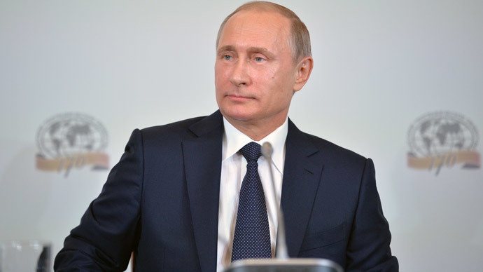 Russian President Vladimir Putin (RIA Novosti / Alexei Druzhinin)