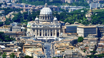 An aerial view of the Vatican City (AFP Photo)