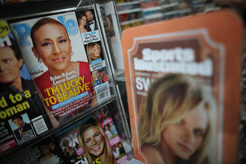 Time Warner’s magazines include Sports Illustrated and People.