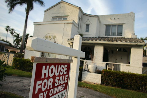 A home for sale in Hollywood, Fla.