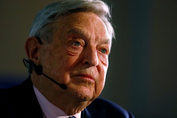 George Soros, the billionaire hedge fund investor.