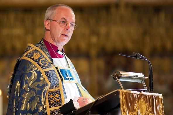 Justin Welby, the archbishop of Canterbury, urged a bank split.