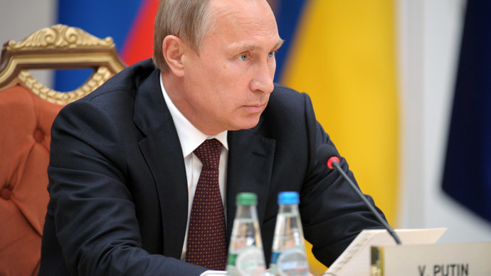 Russia's President Vladimir Putin.(RIA Novosti / Alexey Druzhinin)
