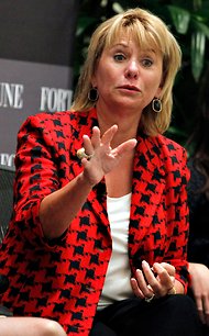 Carol Bartz at Fortune’s Most Powerful Women event.