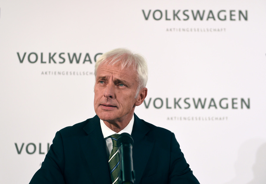 New Volkswagen CEO Matthias Mueller © Fabian Bimmer 