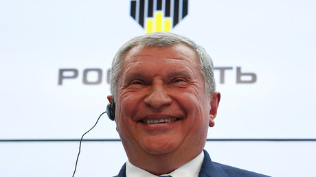 Head of Russian state oil firm Rosneft Igor Sechin © Sergey Karpukhin