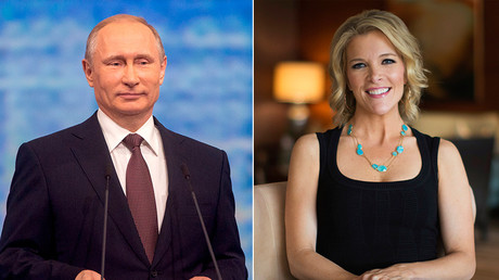Russian President Vladimir Putin (L) and TV host Megyn Kelly © Sputnik / Reuters