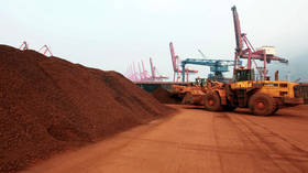 FILE PHOTO:  Soil containing rare earth minerals, Lianyungang, east China's Jiangsu province ©  AFP