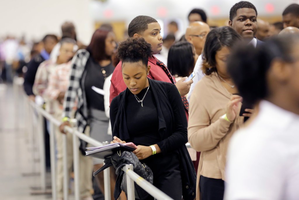 A job fair in Atlanta in last year. While Republicans promote their tax plan as a way to encourage job growth and economic expansion, its constraints on state and local taxation could restrict spending on health care, education, transportation and social services.