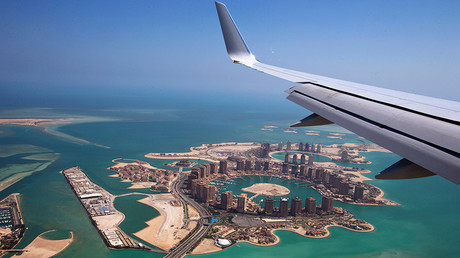 An aerial view of Doha, Qatar © Jacquelyn Martin